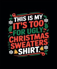 Merry Christmas T-shirt Design