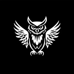 Obraz premium Owl - High Quality Vector Logo - Vector illustration ideal for T-shirt graphic
