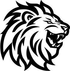 Fototapeta premium Lion - High Quality Vector Logo - Vector illustration ideal for T-shirt graphic