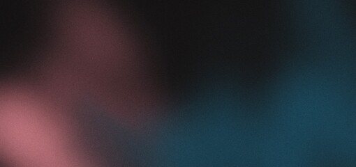 Abstract Pink and Blue Soft Gradient with Dark Background and Smooth Blur Effect