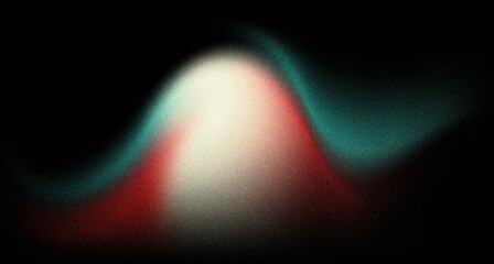 Teal green red  beige grainy gradient background noise texture grunge retro poster banner header backdrop design