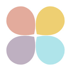 Floral Diagram 4 Petals