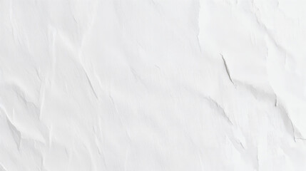 Obraz premium The texture of white paper is crumpled. Background. Subtle book sheet. Grunge. 