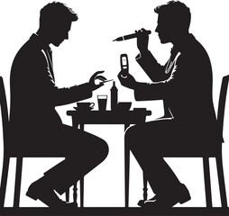 Person Using Glucometer And Measuring Blood Sugar Level, vector, silhouette, world diabetes day