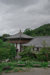 chinese temple in the mountains