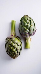 Obraz premium Fresh artichokes: a delicacy on your table