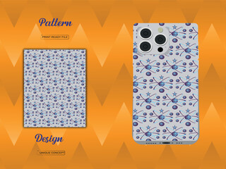 Mobile back cover pattern design.