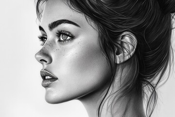 Fototapeta premium Woman's Face