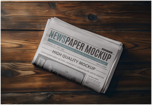 Newspaper Mockup 01