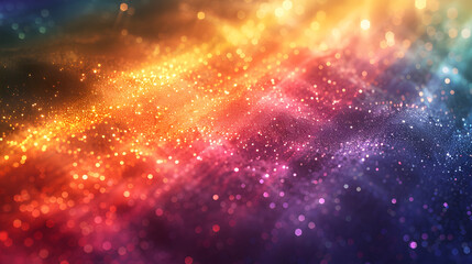 Fototapeta premium Prism Light Rainbow Sunlit Glitter Magic, Rainbow Prism Glow Sunlight Sparkle, Sunlit Prism Rainbow Dazzling Overlay Magic.