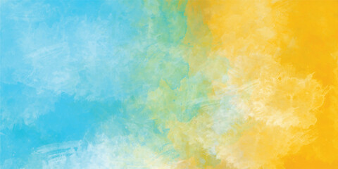 abstract watercolor painting blue sky and beautiful cloudscape for background, Natural sky beautiful blue and white texture background. blue sky with cloud.