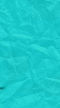 crumple paper animation blue