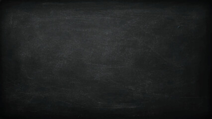 black board or chalkboard wall texture background, grunge dark black gradient stucco wall background. abstract grainy black wall background 