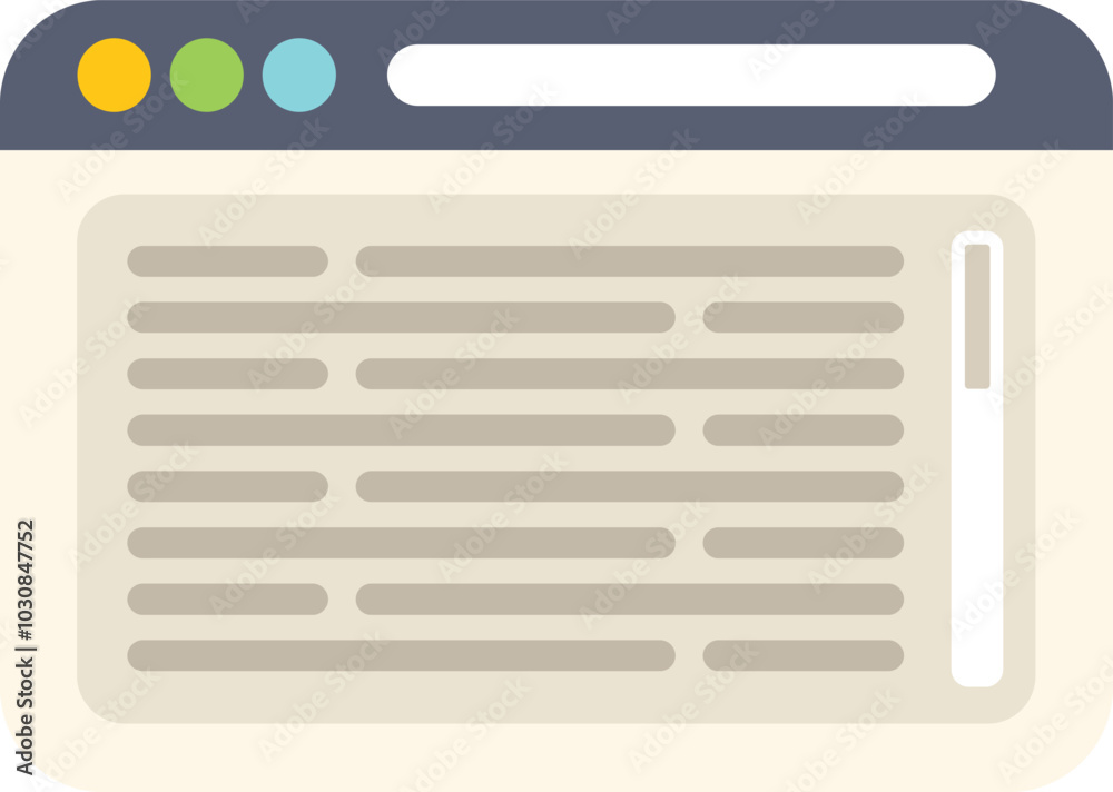 Poster website showing long loading bar while user is browsing the internet
