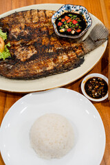 Indonesian grilled fish