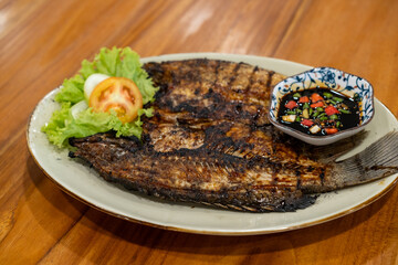 Indonesian grilled fish