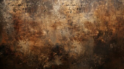 Obraz premium Abstract Grunge Texture Background - Vintage Aged Brown Dark Rustic