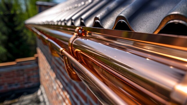 Copper Gutters: A Close-Up Look at Roofing Details
