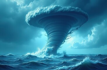 Tornado, storm, whirlwind twister, cyclone whirlpools set. Windy or stormy weather, thunderstorm meteorology forecast vector symbols, blizzard blow, typhoon or hurricane wind white twisters