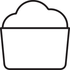 Dog icon symbol vector image illustration
