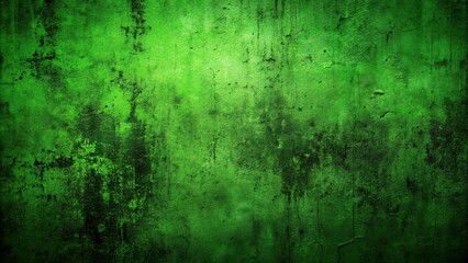 Obraz premium Abstract green grunge background with black paint