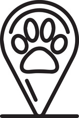 Dog icon symbol vector image illustration
