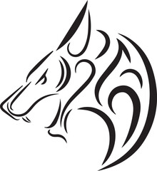 Dog icon symbol vector image illustration
