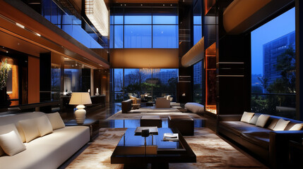 Luxury Interior Photography Featuring High-End Design Elements & Elegant Ambiance	
