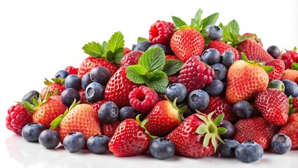 Fresh mixed berries