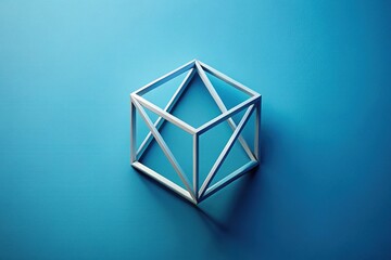 background of high angle geometric shapes