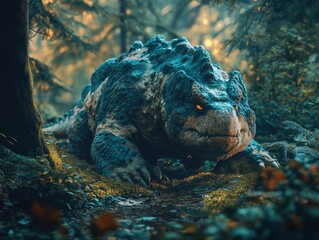 Obraz premium frog in aquarium