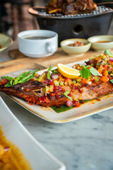 Nusantara indonesian traditional food chef south east asia