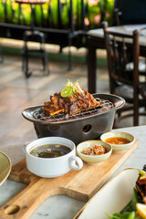 Nusantara indonesian traditional food chef south east asia