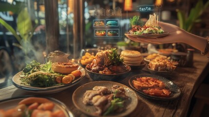 Interactive AR game with diverse cultural virtual treats for players