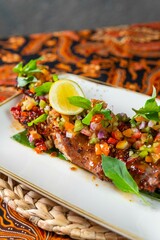 Nusantara indonesian traditional food chef south east asia