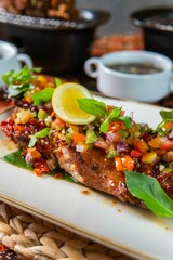 Nusantara indonesian traditional food chef south east asia