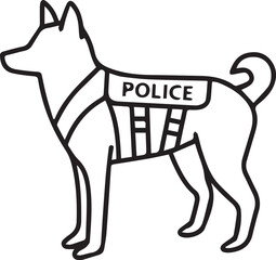 Dog icon symbol vector image illustration
