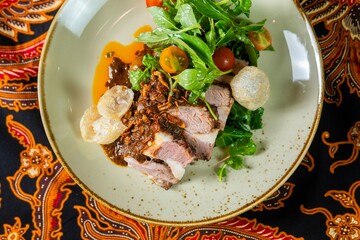 Nusantara indonesian traditional food chef south east asia