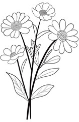 illustration of flowers