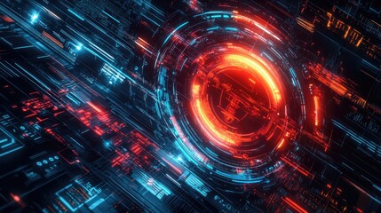 Technology background  Tech wallpaper  Digital  High-tech  Futuristic