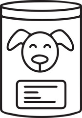 Dog icon symbol vector image illustration
