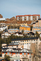 pueblo rural de montaña