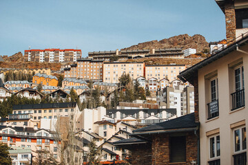 pueblo rural de montaña