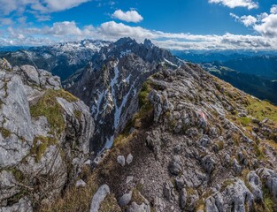 Widok z Donnerkogel, Alpy, Górna Austria © grzegorz_pakula