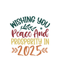 Happy New Year SVG Bundle, New year 2025, New Year SVG Design
