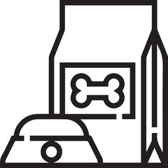 Dog icon symbol vector image illustration
