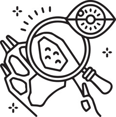 Dog icon symbol vector image illustration
