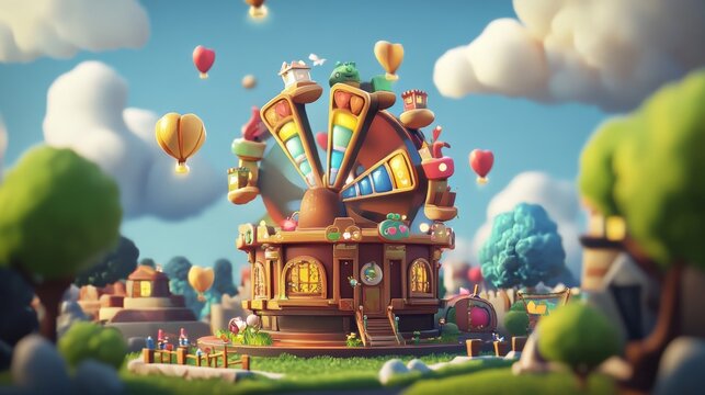 Create mobile game for sharing luck rituals with customizable avatars