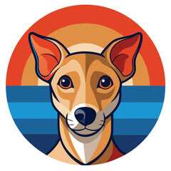 Fototapeta premium illustration of a dog