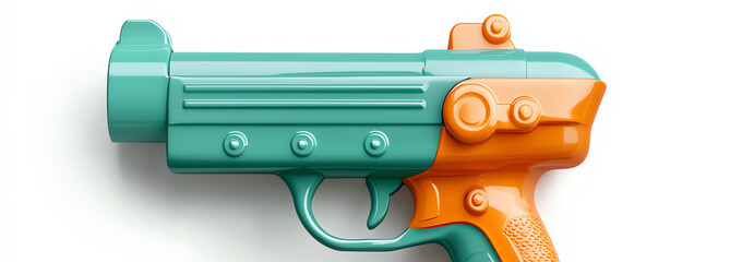 Naklejka premium water gun, AI generated